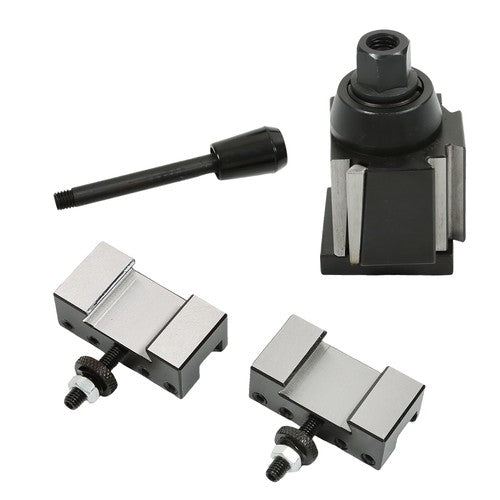 Solid Spare 250-000 250-001 250-002 OXA Wedge Type Tool Post Set Fit For Lathe Swing Dia 8"