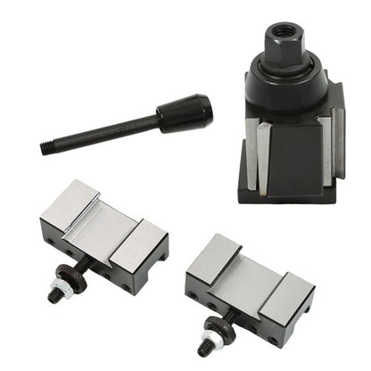 Solid Spare 250-000 250-001 250-002 OXA Wedge Type Tool Post Set Fit For Lathe Swing Dia 8"