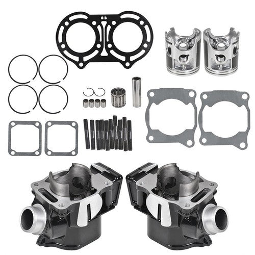 Solid Spare For Yamaha Banshee 350 YFZ350 Cylinder Piston Gasket Top End Kit 1987-2006 ATV