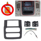 Solid Spare Stereo Radio Double Din Install Dash Kit Fits 2002-2005 Dodge Ram 1500 2500 3500