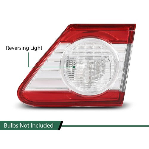 Solid Spare Rear Inner Tail Lights Fit For 2011 2012 2013 Toyota Corolla Left+Right Side