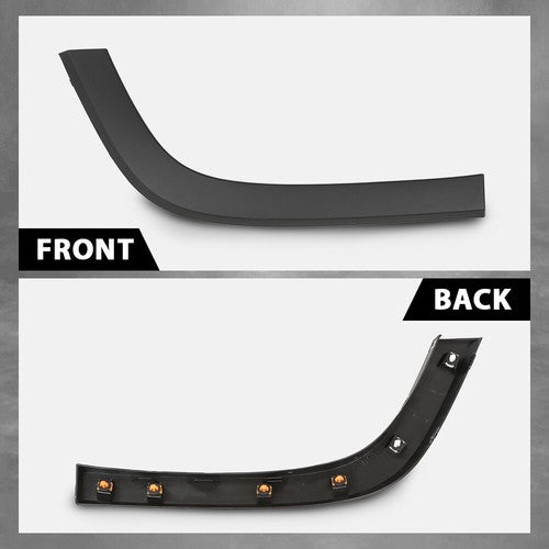 Solid Spare Rear Left Fender Flare Wheel Molding Rear Section Fit For 19-23 Jeep Cherokee