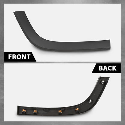Solid Spare Rear Left Fender Flare Wheel Molding Rear Section Fit For 19-23 Jeep Cherokee