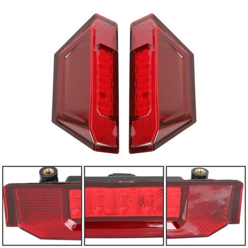 Solid Spare RED LED TAIL LIGHTS LEFT RIGHT SET For POLARIS RANGER 900 XP 2013-2017 2018 2019