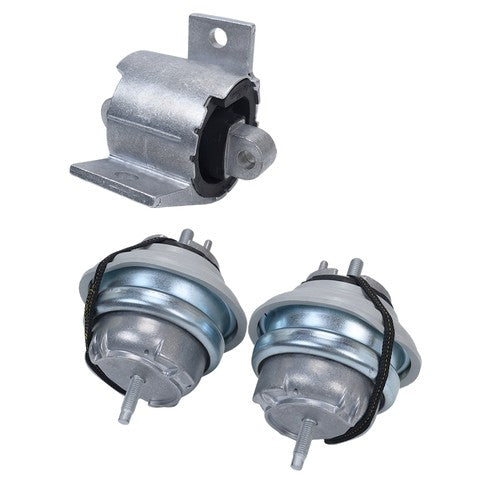 3PCS For Jaguar XF XJ Transmission & Engine Motor Mount 3.0 V6 RWD C2D16622