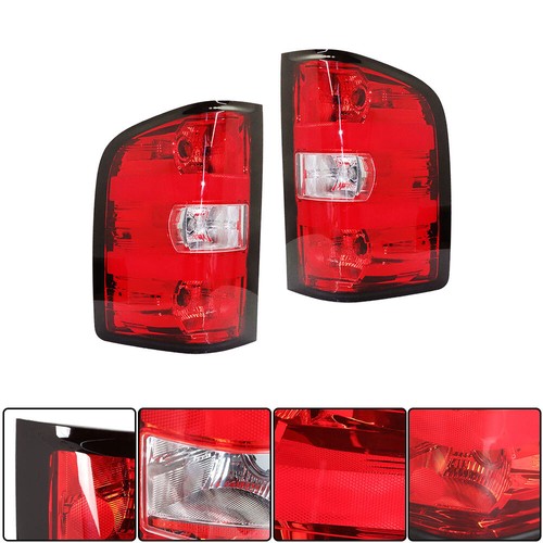 Solid Spare Tail Light For 2007-13 Chevy Silverado Pickup Brake Lamp Rear Left & Right Side