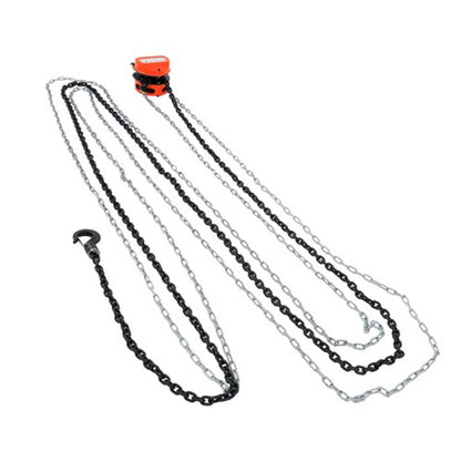 Solid Spare Chain Hoist G80 Block Hoist Ratchet Type 2200lb Capacity 20ft Lifter