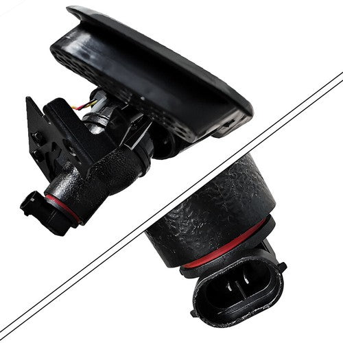 For 1999-2000 Honda Civic Clear Lens LED Fog Light Lamps DRL & BLACK GRILLE 3PCS