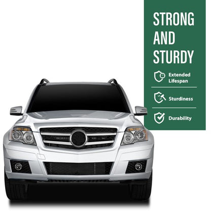 Solid Spare Fog Light Bezel Lamp Trim Left+Right Fit For 2010-2012 Mercedes Benz GLK350