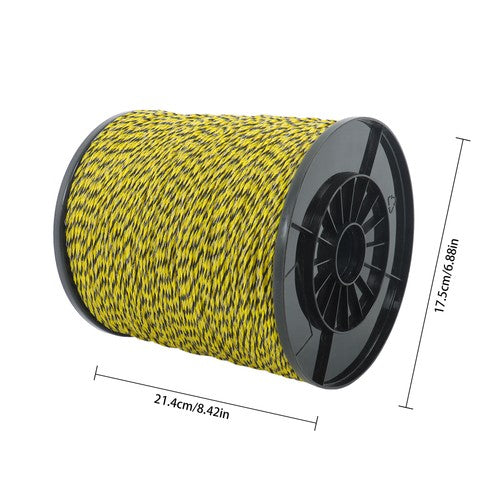Solid Spare 3280 Feet 1000 Meters 1/8 inch 6 Stainless Steel Strands Fence Wire