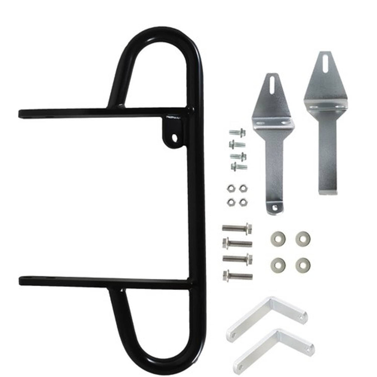 Solid Spare For Yamaha YFZ 450 Rear Wide Grab Bar Bumper Alba Racing Black 199 T2 B New