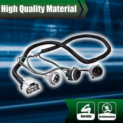 Solid Spare New Fit For Chevy Silverado Pickup Truck Tail Light Lamp Wiring Harness LH Left