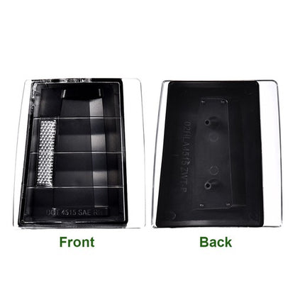 Solid Spare Corner Signal Side Marker Lamps Black Fit For Chevy CK C10 1500 2500 3500 Tahoe