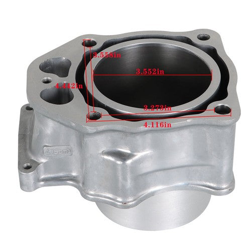 Solid Spare for Honda TRX500 TRX 500 Foreman Top End Rebuild Kit Cylinder Piston 2005-2011
