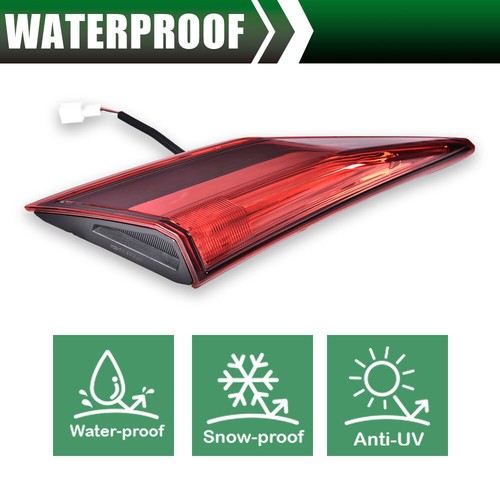 Solid Spare Fit For 2016-2020 Honda Civic Sedan Trunk Rear Tail Light Lamp Left+Right