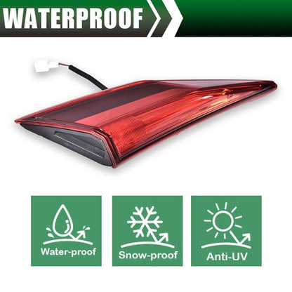 Solid Spare Fit For 2016-2020 Honda Civic Sedan Trunk Rear Tail Light Lamp Left+Right