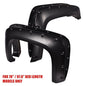 Solid Spare Fender Flares Pocket Rivet Style Fit For 2007-2013 Silverado 1500 2500HD/3500HD