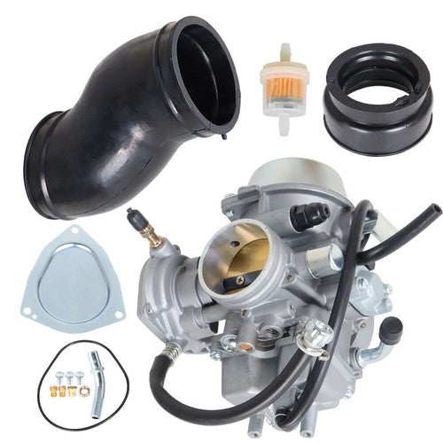 Solid Spare Carburetor + Intake Manifold For Yamaha Grizzly 660 YFM660FA 4x4 2005-2008