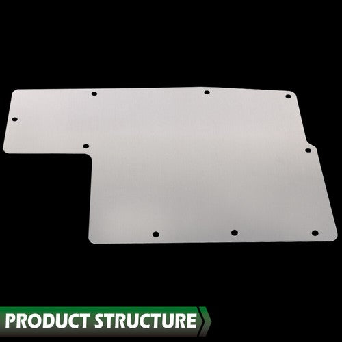 Solid Spare Fit For 1961-1962 Chevrolet Impala Aluminum A/C Heater Delete Panel Plate