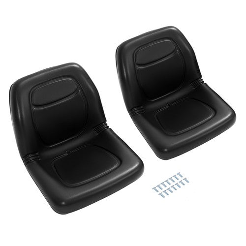 Solid Spare Black Gator Seats w/Drain Hole For Diesel TX Turf 6X4 TRAIL XUV 550 620i 850D
