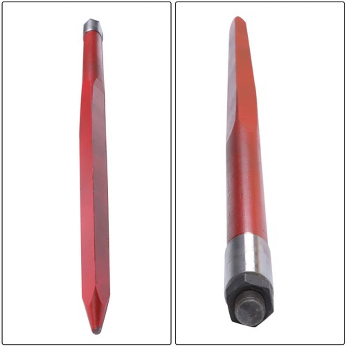 Solid Spare Quick Attach 49" Hay Bale Spear 4500lb Capacity for Skid Steer Tractor Lift More