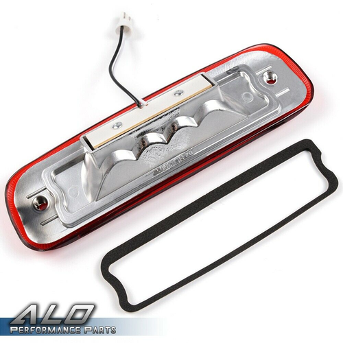 Solid Spare Fit For 97-01 Jeep Cherokee LED 3rd Third Brake Tail Light Cargo Lamp Red
