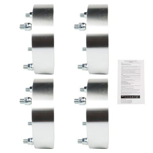 Solid Spare 4× 2'' 4×156 ATV Wheel Spacers For Polaris Sportsman Ranger RZR 570 600 700 800