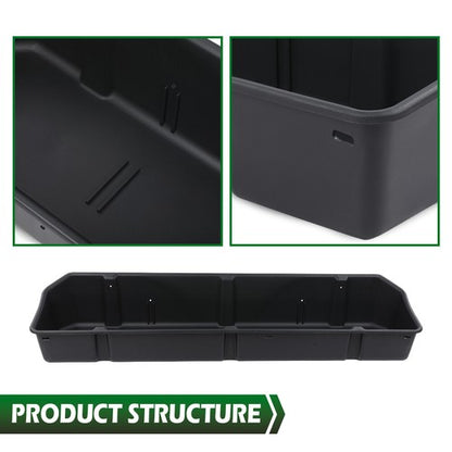 Solid Spare Fit For 19-23 Ram 1500/2500/3500 Rear Truck Bed Storage Cargo Organizer