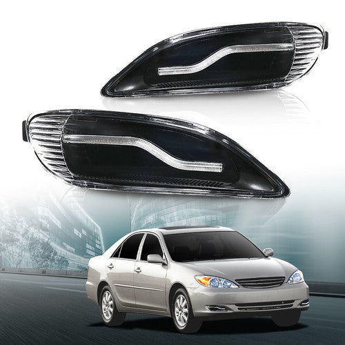 Solid Spare Fit For 2005-2008 Toyota Corolla/02-04 Camry LED Bumper Fog Lights Driving Lamps