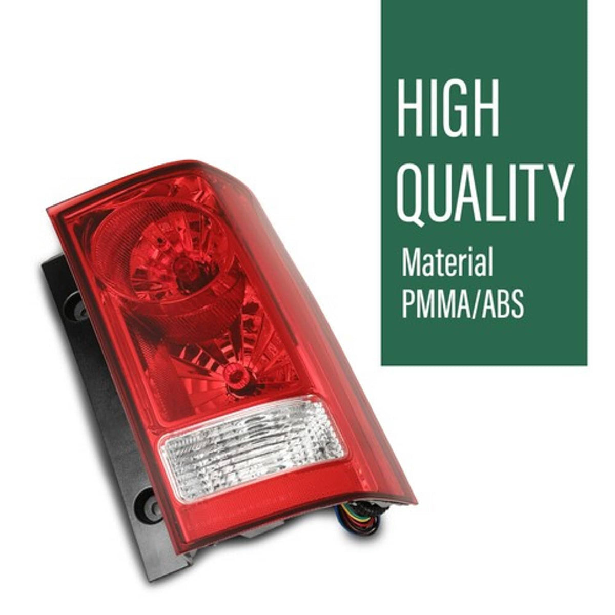 Solid Spare Fit For 2009-2015 Honda Pilot Tail Light Brake Lamp Assembly w/ Bulb Right Side