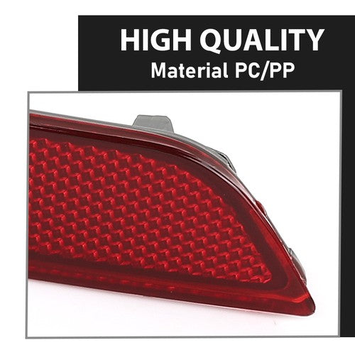 Solid Spare Fit For 2011-2016 BMW 528i 535i 550i xDrive Rear Bumper Reflector Lens Left Side