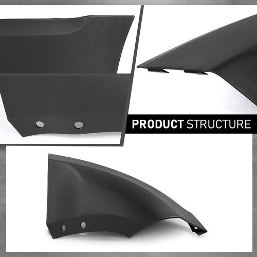 Solid Spare Fit For 2018-2022 Ford EcoSport Front Driver Side Bumper Corner Cover FO1016102