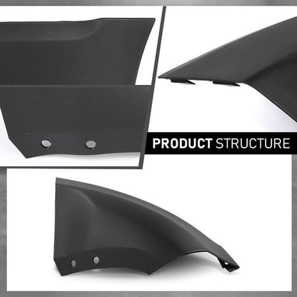 Solid Spare Fit For 2018-2022 Ford EcoSport Front Driver Side Bumper Corner Cover FO1016102