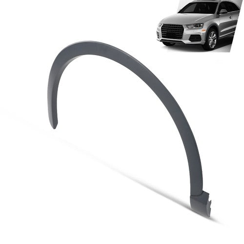 Solid Spare Fit For 2015-2018 Audi Q3 Front Fender Flare Wheel Arch Molding Trim Left Side