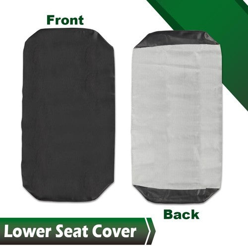 Solid Spare Fit For 10-14 Polaris Ranger 400 500 570 800 Seat Cover Midsize Crew UTV 4x4 RZR
