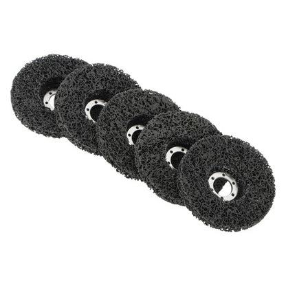 Solid Spare 10 Pieces of 4.5inch x 7/8 inch Black Diamond Grinding Discs for Angle Grinder