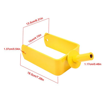 Solid Spare 110116 Yellow Front Caster Fork Mower Accessories
