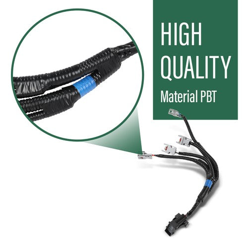 Solid Spare 338104X600 Injector Wiring Harness Fit For 2001-2006 Hyundai Terracan 2.9L