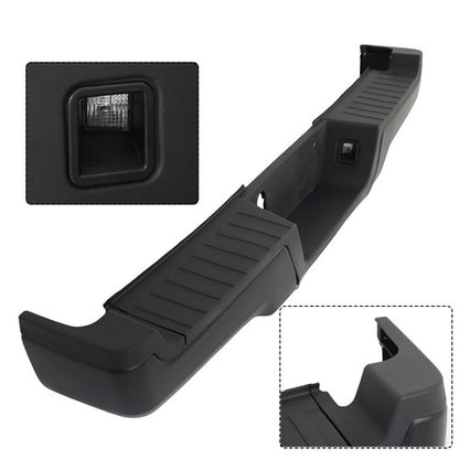 Solid Spare For Ford F250 F350 2017-2022 New Rear Step Bumper Super Duty w/o Sensor Holes