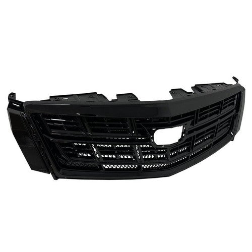For 2013-2017 Cadillac XTS Front Bumper Black Upper Grille Lower Grill 2PCS