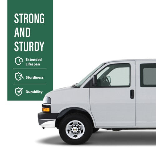 Solid Spare Fit For 1996-2023 Chevrolet Express GMC Savana Front Left Side Fender Extension
