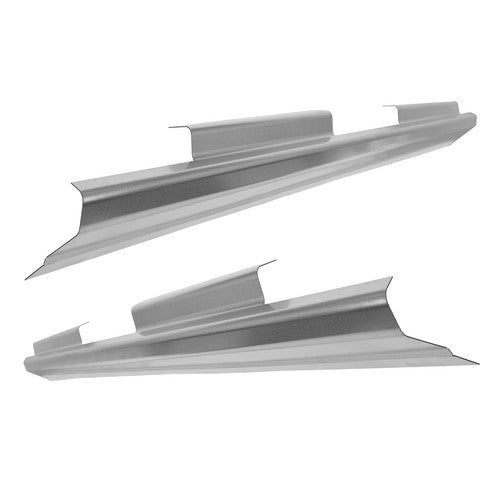 Solid Spare PAIR Slip-On Rocker Panel For GMC Sierra Chevy Silverado Avalanch Crew Cab 99-07