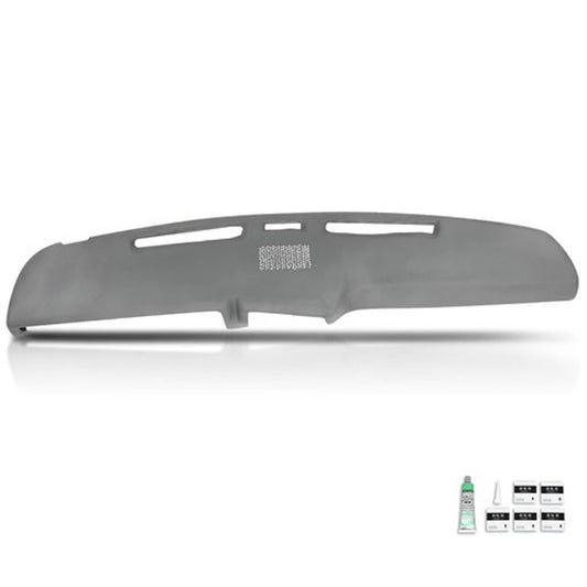 Solid Spare TPE Dashboard Dash Cover Gray Fit For 80-86 Ford F100 F150 F250 F350 Bronco