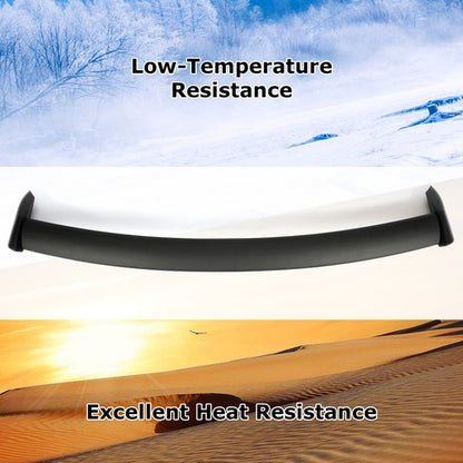 Solid Spare For 02-07 Subaru Impreza WRX New Black STI Style Rear Window Roof Spoiler Wing