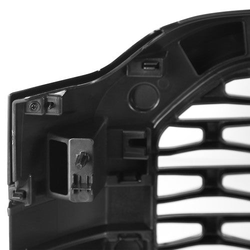 For 2021 2022 2023 Ford F150 F-150 XL XLT Front Bumper Grill Upper Grille Black
