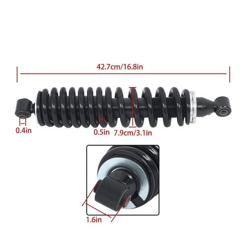 Solid Spare Rear Left Right Shocks Absorbers Monotube ATV 2008-2013 For Yamaha Rhino 700 4x4