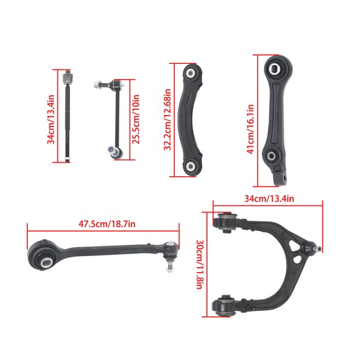 Solid Spare 20x Front Upper & Lower Control Arm Sway Bar Suspension For Chrysler 300 2005-10