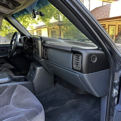 Solid Spare ABS Molded Dash Cap Board Cover Dashboard Overlay For Silverado Sierra 99-06