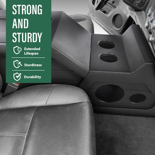 Solid Spare 12" Center Console Subwoofer Box Fit For 2007-2013 Chevy Silverado GMC Sierra