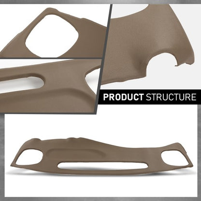 Solid Spare Fit For 98-02 Chevy S10 Blazer GMC S15 Jimmy TPE Dash Board Cap Cover Pad Beige